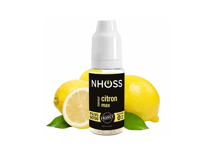 NHOSS 10 ml CITRON MAX NICOT  00Mg