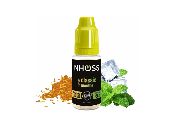 NHOSS 10 ml CLASSIC MENTHE 06 MG ML