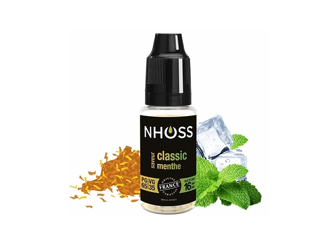 NHOSS 10 ml CLASSIC MENTHE 16 MG ML