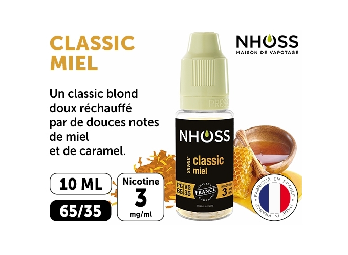 NHOSS 10 ml CLASSIC MIEL 03 MG ML