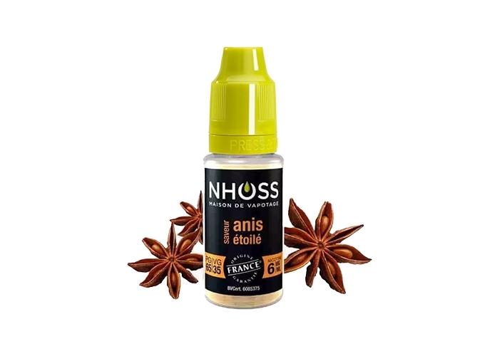 NHOSS 10 ml E-LIQUID ANIS NICOTINE 06Mg
