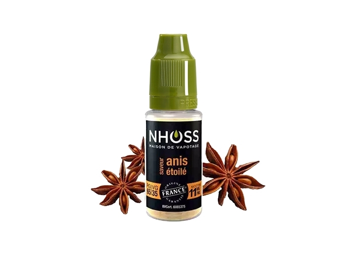 NHOSS 10 ml E-LIQUID ANIS NICOTINE 11Mg