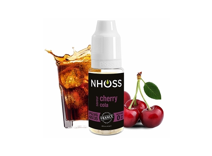 NHOSS 10 ml E-LIQUID CHERY COLA NICOTINE 00Mg