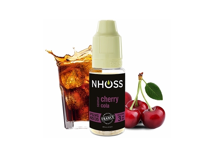 NHOSS 10 ml E-LIQUID CHERY COLA NICOTINE 03Mg