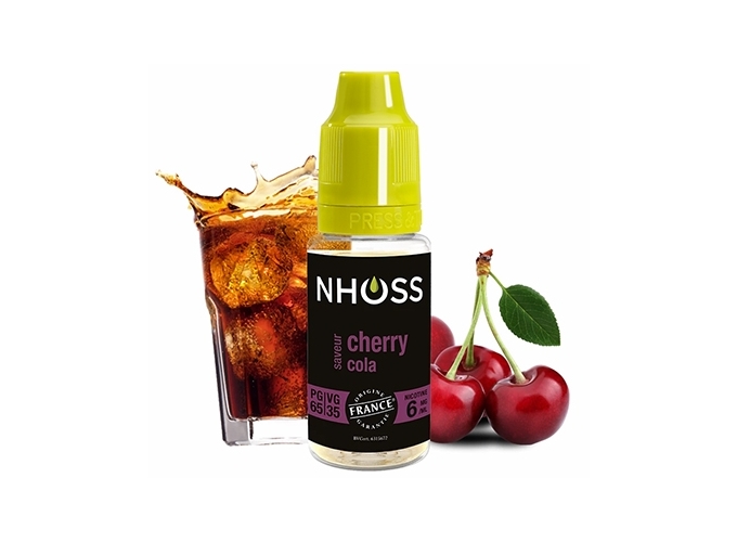 NHOSS 10 ml E-LIQUID CHERY COLA NICOTINE 06Mg