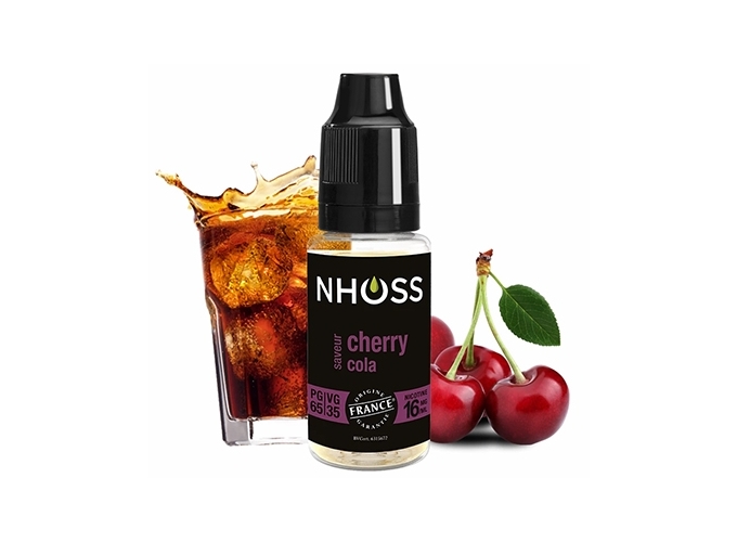 NHOSS 10 ml E-LIQUID CHERY COLA NICOTINE 16Mg