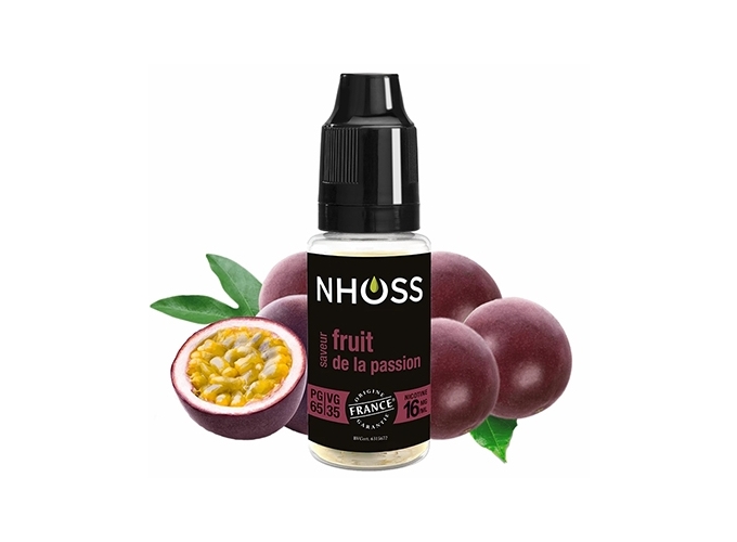 NHOSS 10 ml E-LIQUID FRUIT DE LA PASSION NIC. 16Mg