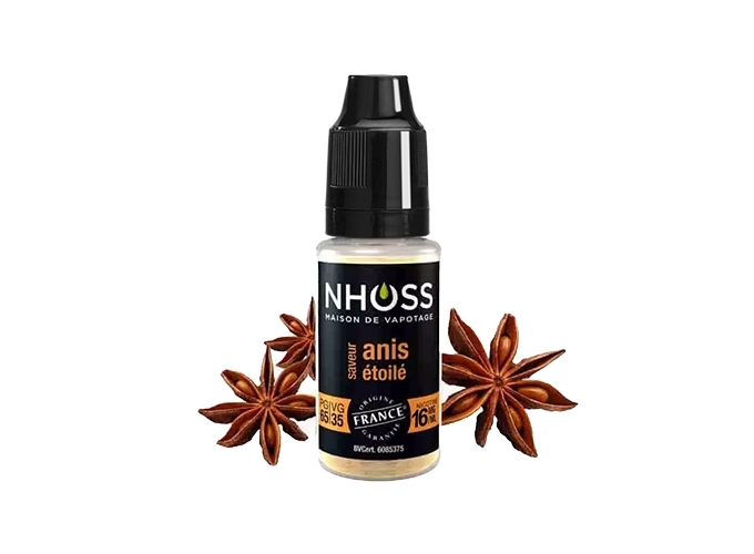NHOSS 10 ml E-LIQUIDE ANIS NICOTINE 16Mg