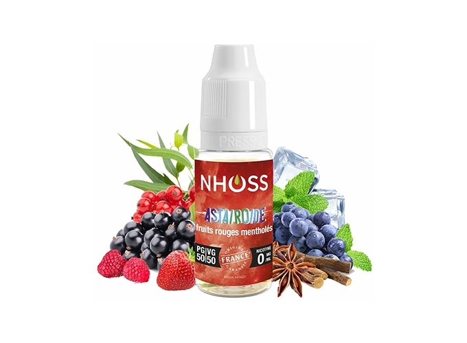 NHOSS 10 ml E-LIQUIDE  ASTAIROIDE NICOT  00Mg