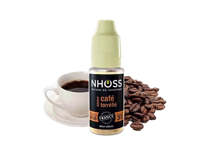NHOSS 10 ml E-LIQUIDE  CAFE NICOT  03Mg