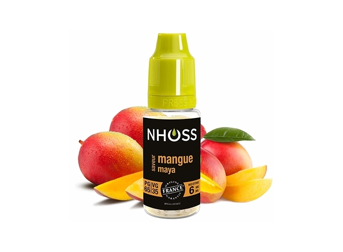 NHOSS 10 ml E-LIQUIDE  MANGUE NICOT. 06Mg