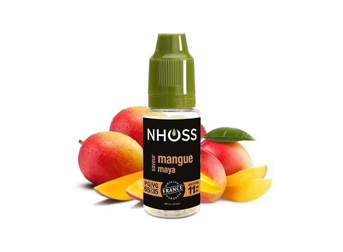 NHOSS 10 ml E-LIQUIDE  MANGUE NICOT. 11Mg