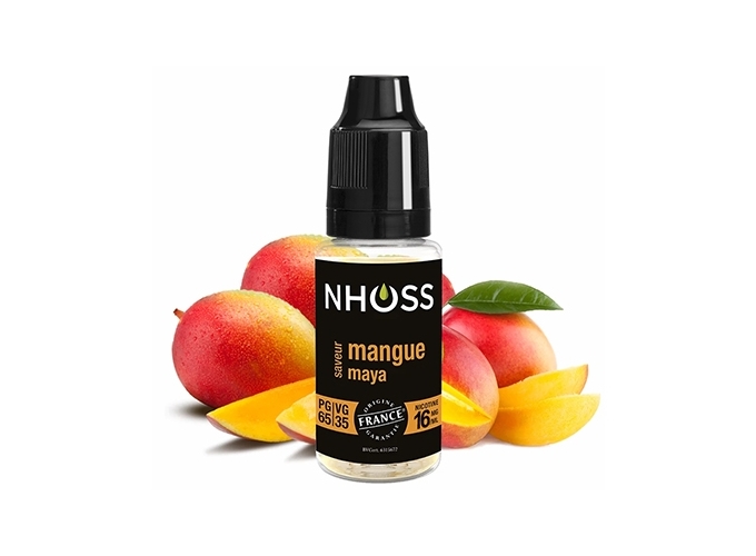 NHOSS 10 ml E-LIQUIDE  MANGUE NICOT. 16Mg