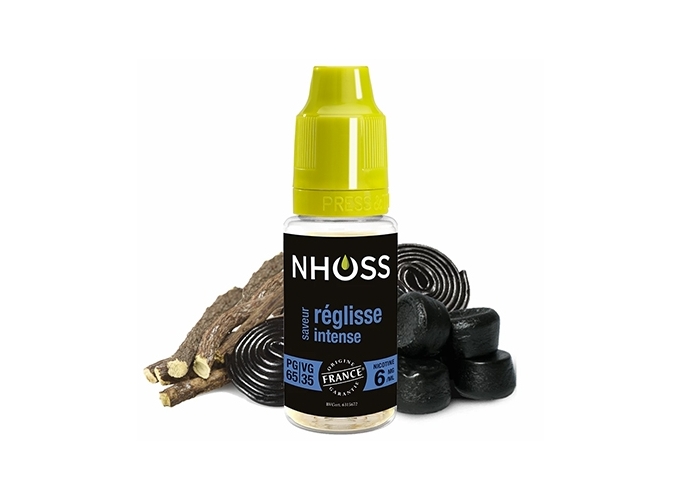 NHOSS 10 ml E-LIQUIDE REGLISSE NICOTINE  06 Mg