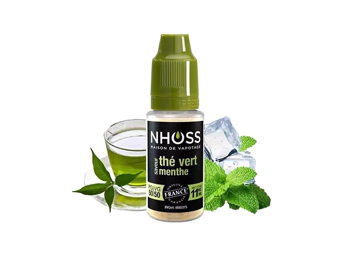NHOSS 10 ml E-LIQUIDE  THE VERT 11 Mg