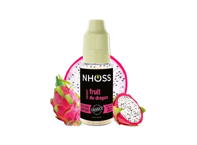 NHOSS 10 ml E-LIQUIDFRUIT DU DRAGON NICOTINE 03Mg
