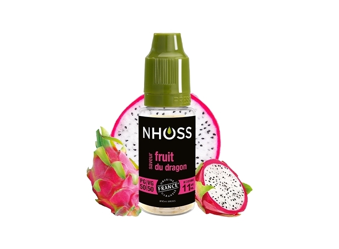 NHOSS 10 ml E-LIQUIDFRUIT DU DRAGON NICOTINE 11Mg