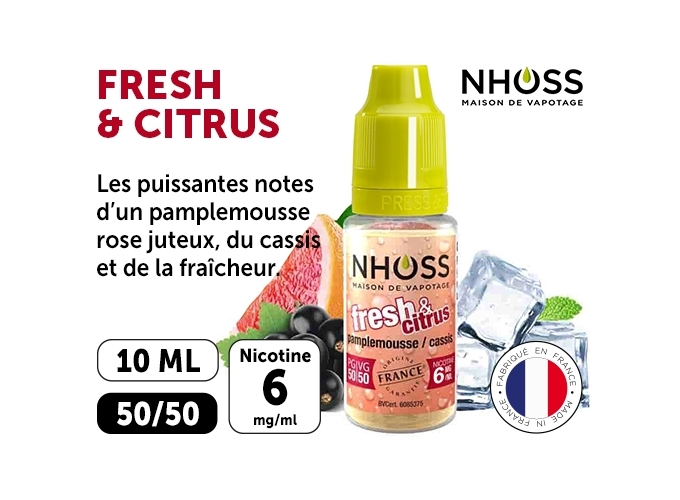 NHOSS 10 ml FRESH CITRUS  06 Mg