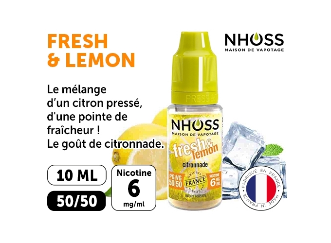 NHOSS 10 ml FRESH LEMON  06 Mg