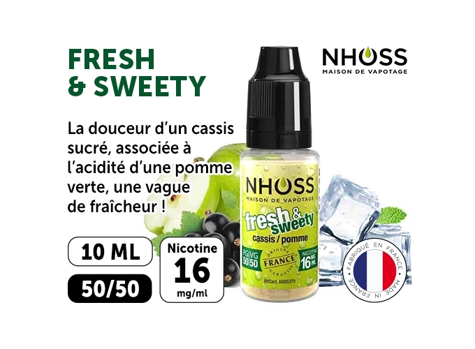 NHOSS 10 ml FRESH SWEETY  16 Mg