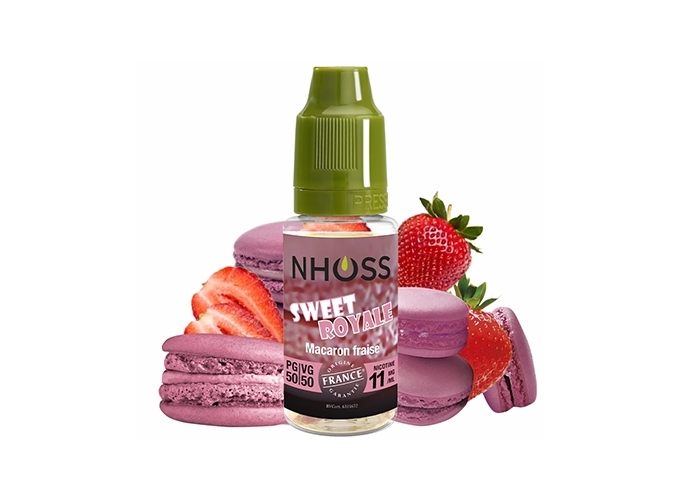 NHOSS 10 ml SWEET ROYAL NICOTINE  11 Mg