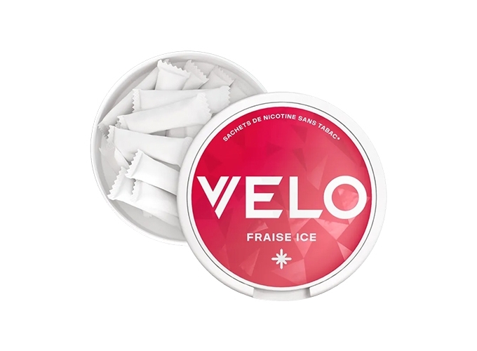 NICOTINE POUCHES VELO FRAISE ICE 10 MG