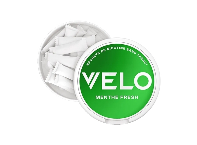 NICOTINE POUCHES VELO MENTHE FRESH MINI 4mg