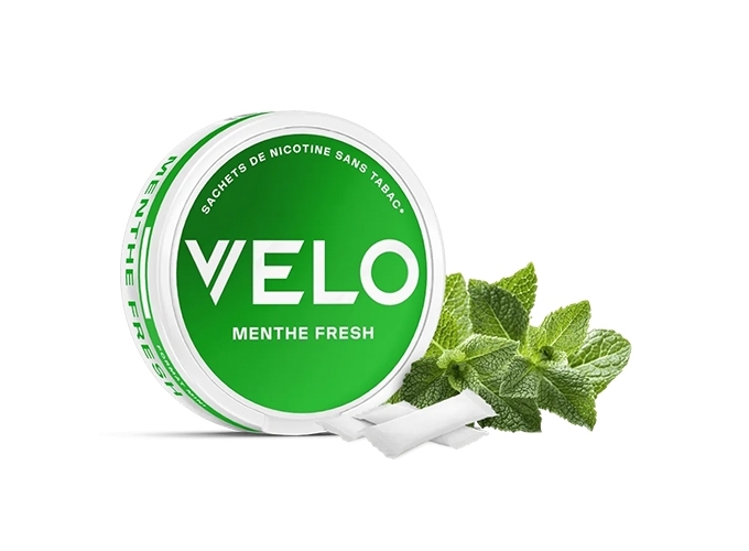 NICOTINE POUCHES VELO MENTHE FRESH MINI 4mg