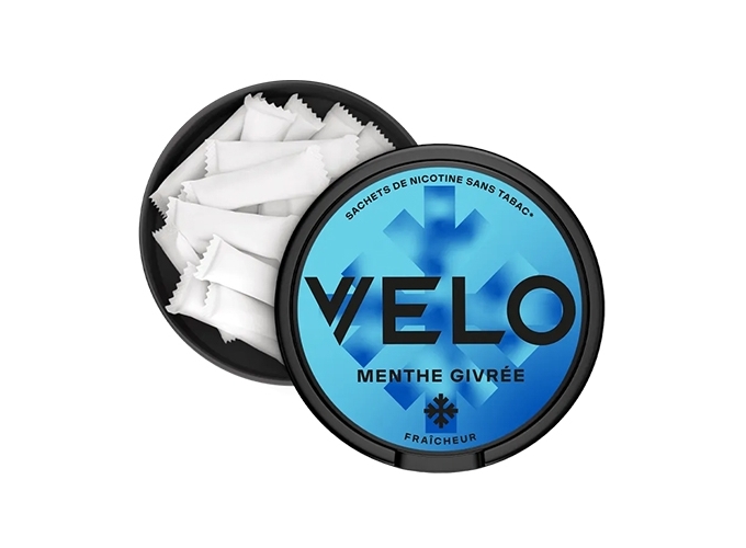 NICOTINE POUCHES VELO MENTHE GIVRÉE 11 mg