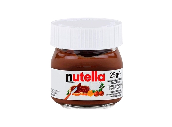 NUTELLA MINI POT DE 25gr (PRES. DE 64 POTS)