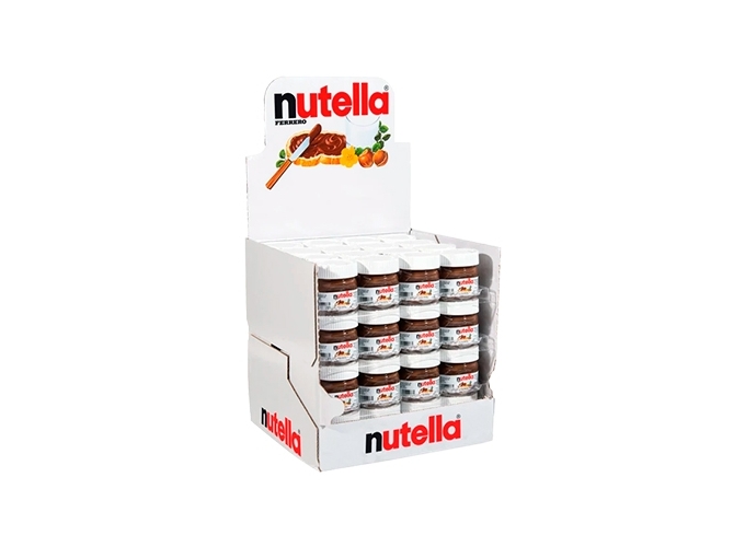 NUTELLA MINI POT DE 25gr (PRES. DE 64 POTS)