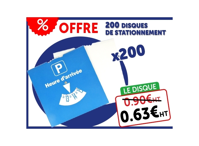 OFFRE 200 DISQUES STAT. N.F.