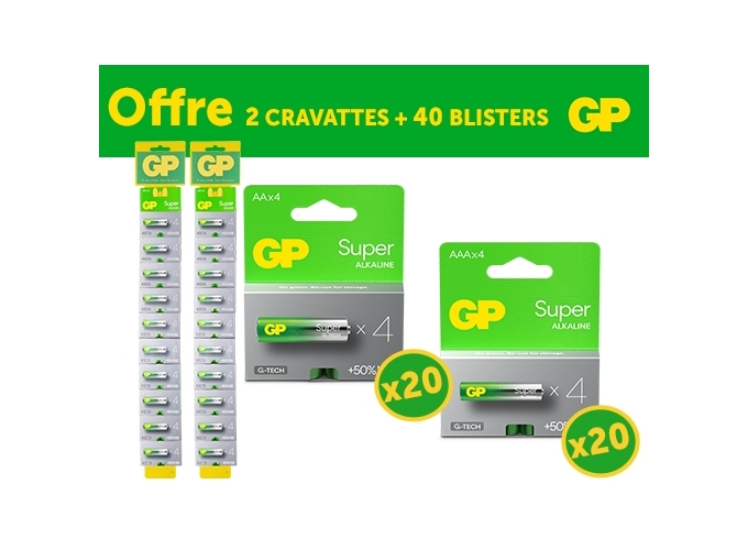 OFFRE GP 2 CRAVATES   16 4 BLI. AA   16 4 BLI AAA