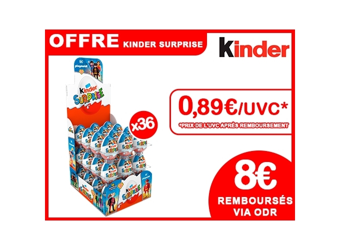 OFFRE KINDER SURPRISE AOUT SEPT. 2025 (PRES.36)