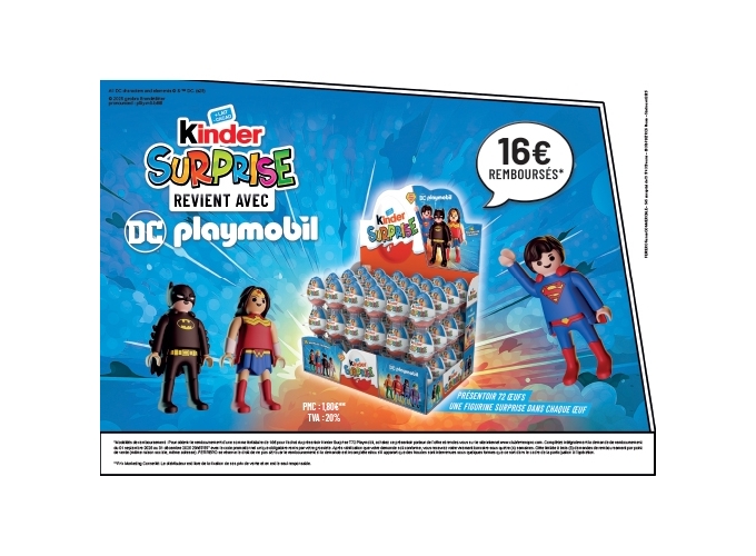 OFFRE KINDER SURPRISE AOUT SEPT. 2025 (PRES.72)