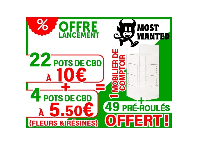 OFFRE LANCEMENT  MOST WANTED