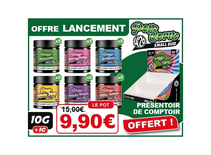 OFFRE LANCEMENT SMALL BUD ''POP''