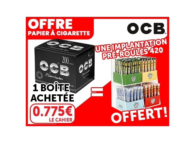 OFFRE PAPIER A CIGARETTE