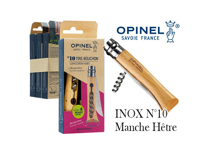 OPINEL 10VR INOX   HETRE   TIRE-BOUCHON (6)