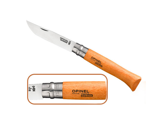 OPINEL 12 VRN LAME CARBONE ET VIROBLOC (6)