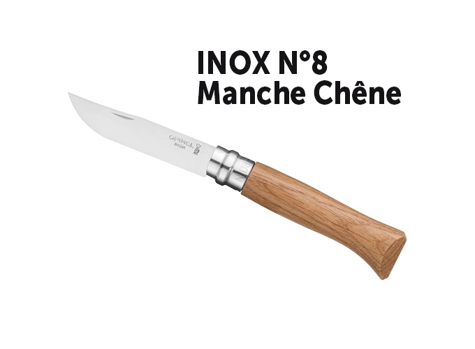 OPINEL 8 VRI MANCHE CHENE