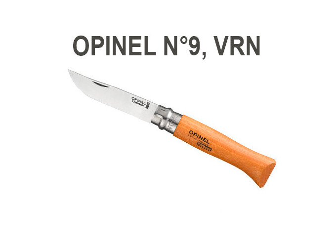 OPINEL 9 VRN LAME CARBONE ET VIROBLOC (12)