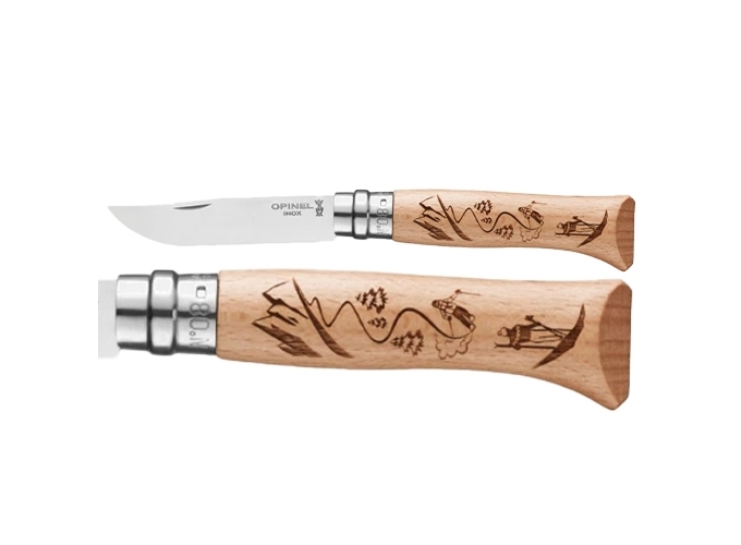OPINEL BLISTER 8 INOX SKI (10)