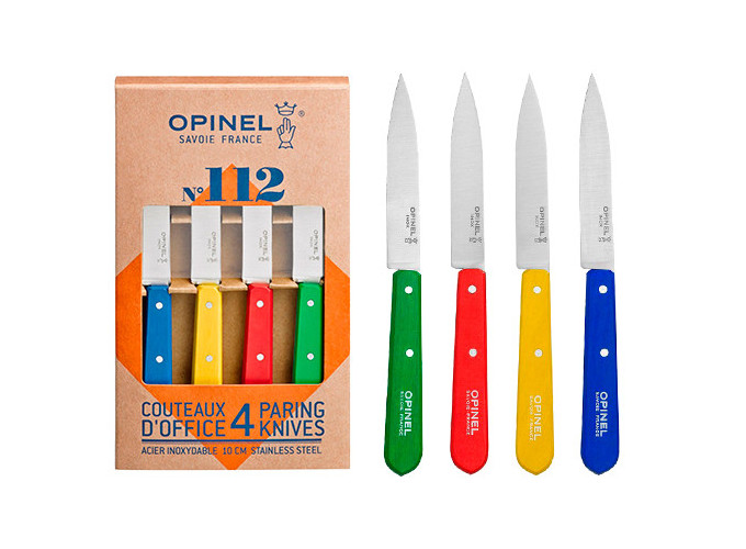 OPINEL COFFRET 4 COUTEAUX OFFICE 4 COUL. ASS