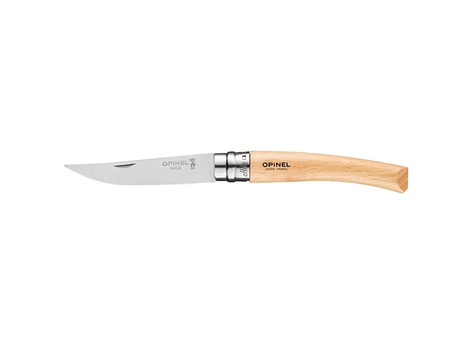 OPINEL EFFILE INOX  8CM MANCHE EN HETRE (6)
