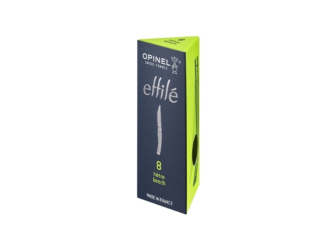 OPINEL EFFILE INOX  8CM MANCHE EN HETRE (6)