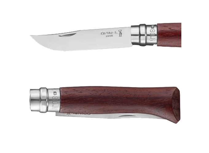 OPINEL N°08 LUXE PADOUK LAME POLIGLACE (6)