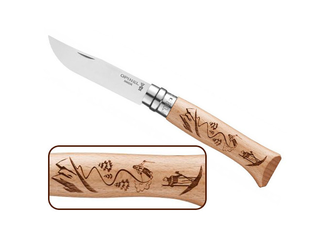 OPINEL N°8 BAROUDEUR MONTAGNE SKI (6)