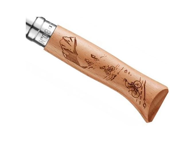 OPINEL N°8 BAROUDEUR MONTAGNE VELO (6)