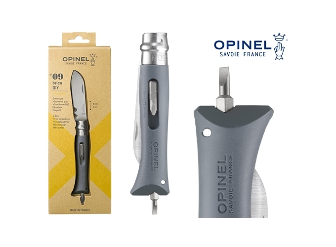 OPINEL N°9 BRICOLAGE GRIS  (4)